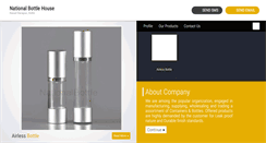 Desktop Screenshot of nationalbottlehouse.com
